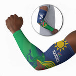 Custom Rugby African Namibia Arm Sleeves Welwitschias African Fish Eagle