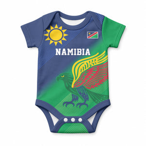 Custom Rugby African Namibia Baby Onesie Welwitschias African Fish Eagle
