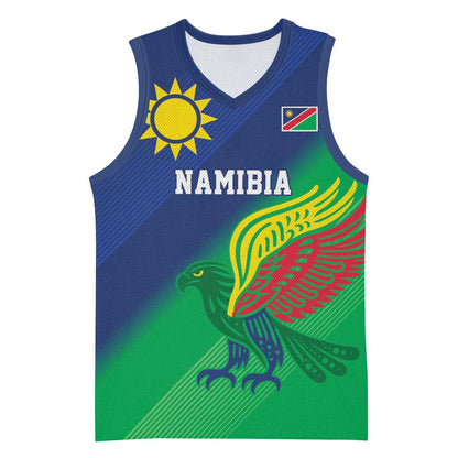 Custom Rugby African Namibia Basketball Jersey Welwitschias African Fish Eagle LT9