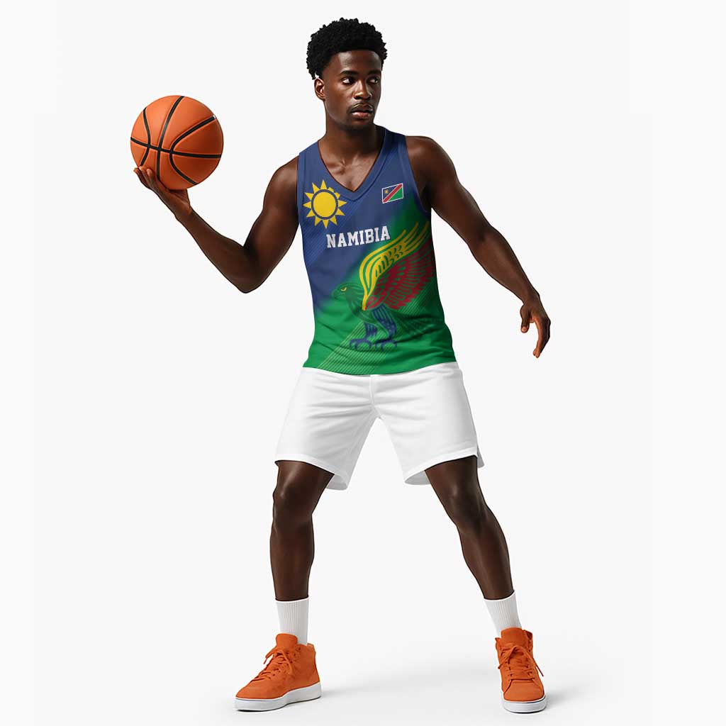Custom Rugby African Namibia Basketball Jersey Welwitschias African Fish Eagle LT9