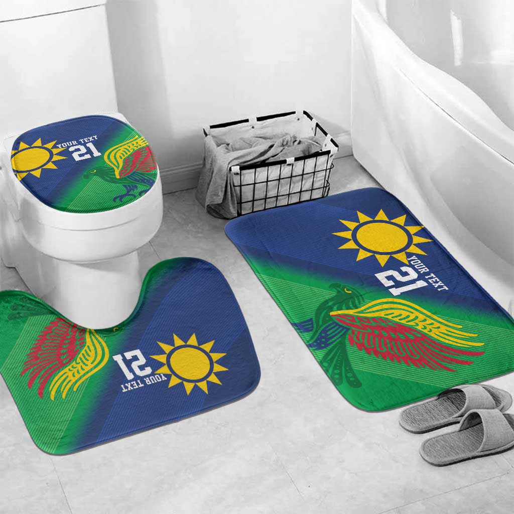 Custom Rugby African Namibia Bathroom Set Welwitschias African Fish Eagle