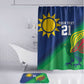 Custom Rugby African Namibia Bathroom Set Welwitschias African Fish Eagle