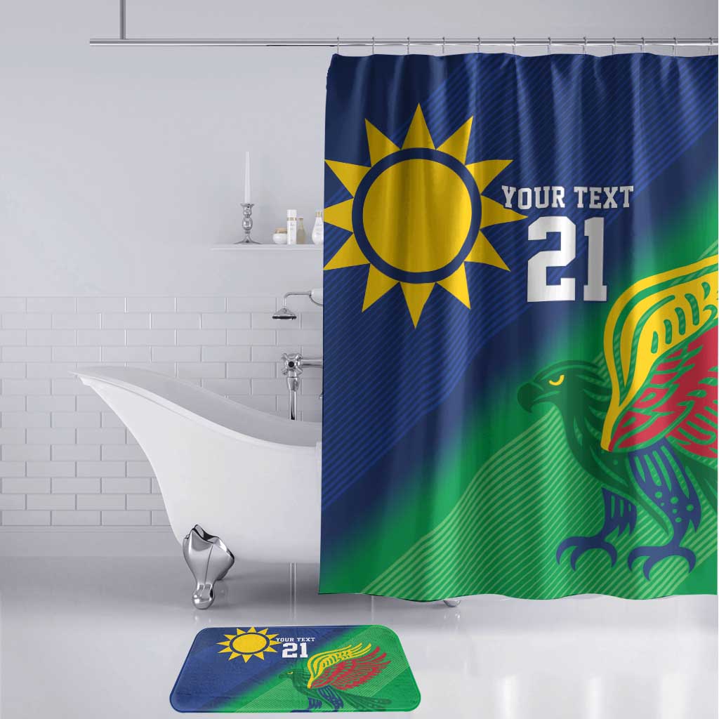 Custom Rugby African Namibia Bathroom Set Welwitschias African Fish Eagle