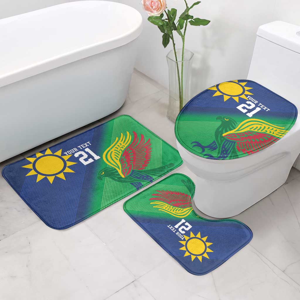 Custom Rugby African Namibia Bathroom Set Welwitschias African Fish Eagle