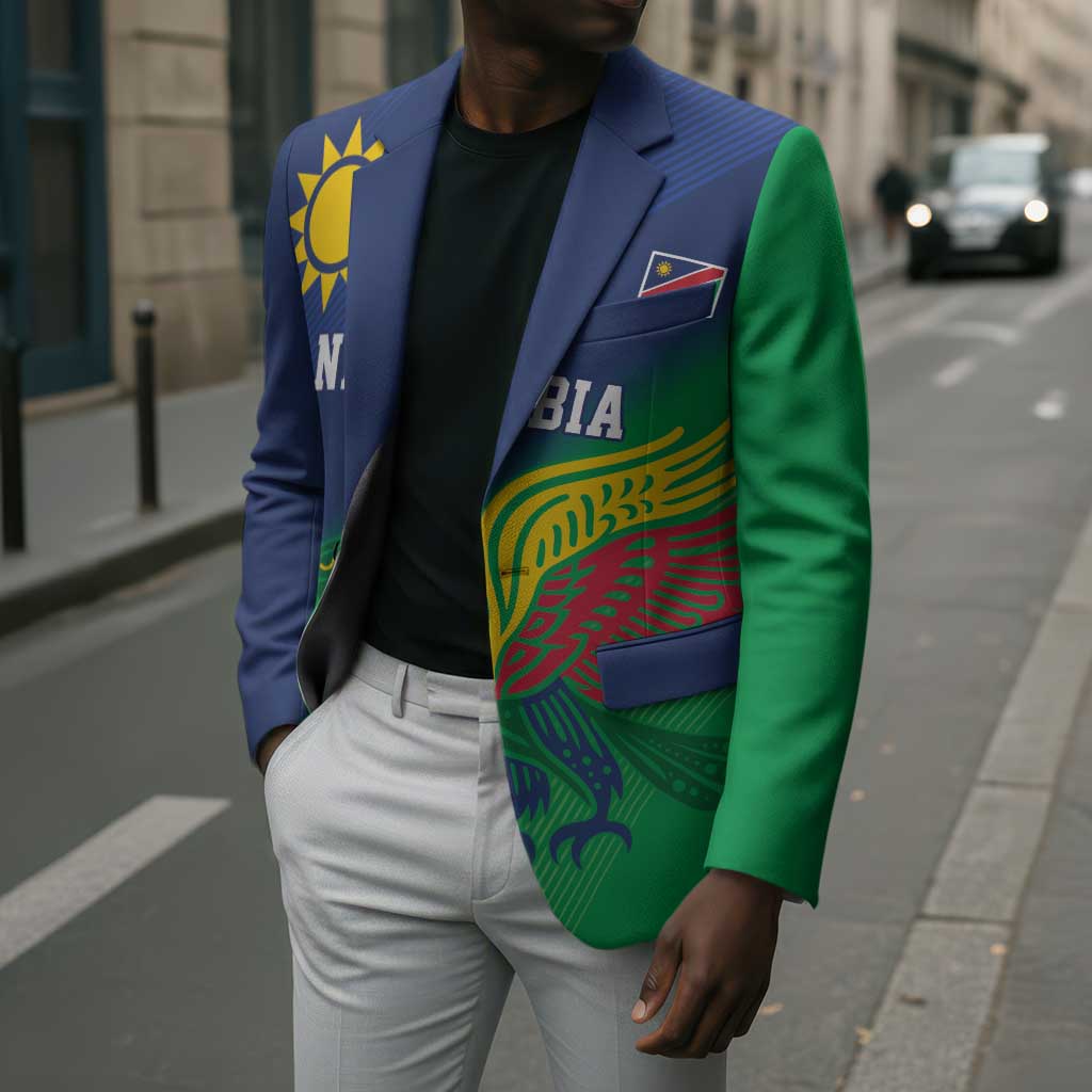 Custom Rugby African Namibia Blazer Welwitschias African Fish Eagle