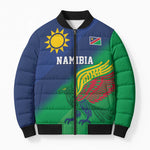 Custom Rugby African Namibia Bomber Puffer Jacket Welwitschias African Fish Eagle