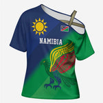 Custom Rugby African Namibia Cross Shoulder Shirt Welwitschias African Fish Eagle