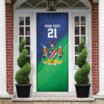 Custom Rugby African Namibia Door Cover Welwitschias African Fish Eagle
