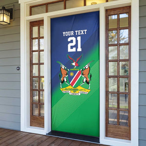 Custom Rugby African Namibia Door Cover Welwitschias African Fish Eagle