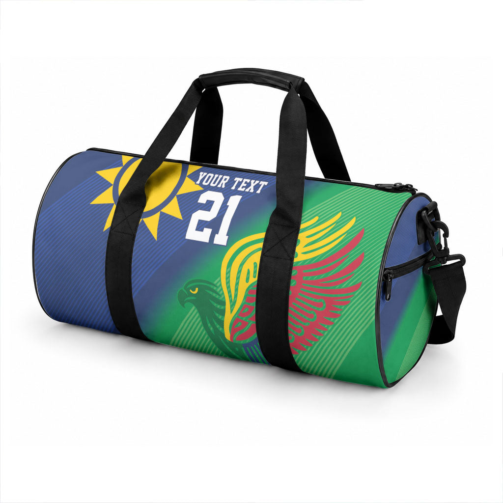 Custom Rugby African Namibia Duffle Bag Welwitschias African Fish Eagle