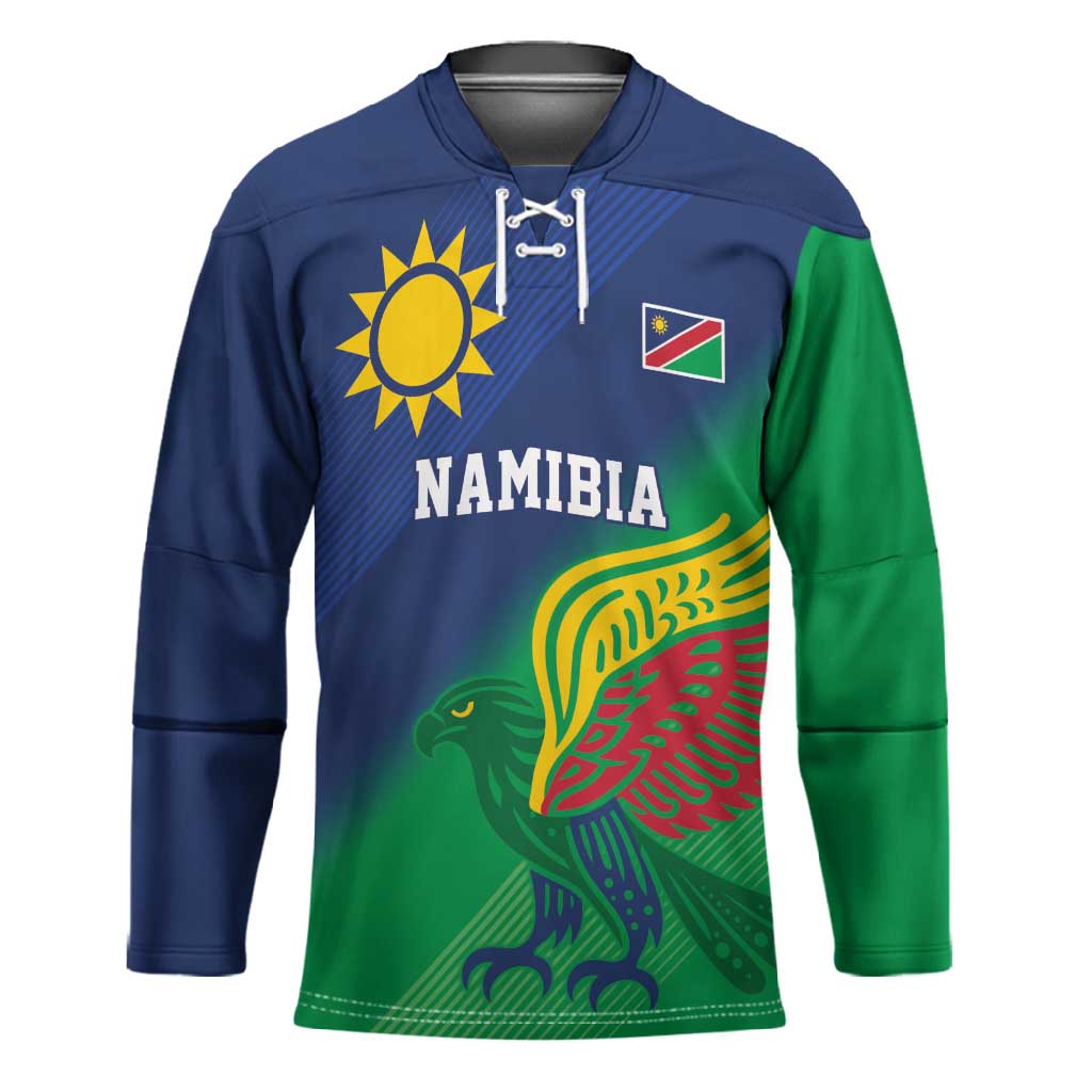 Custom Rugby African Namibia Hockey Jersey Welwitschias African Fish Eagle