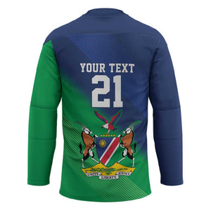 Custom Rugby African Namibia Hockey Jersey Welwitschias African Fish Eagle