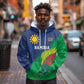 Custom Rugby African Namibia Hoodie Welwitschias African Fish Eagle - African Pride