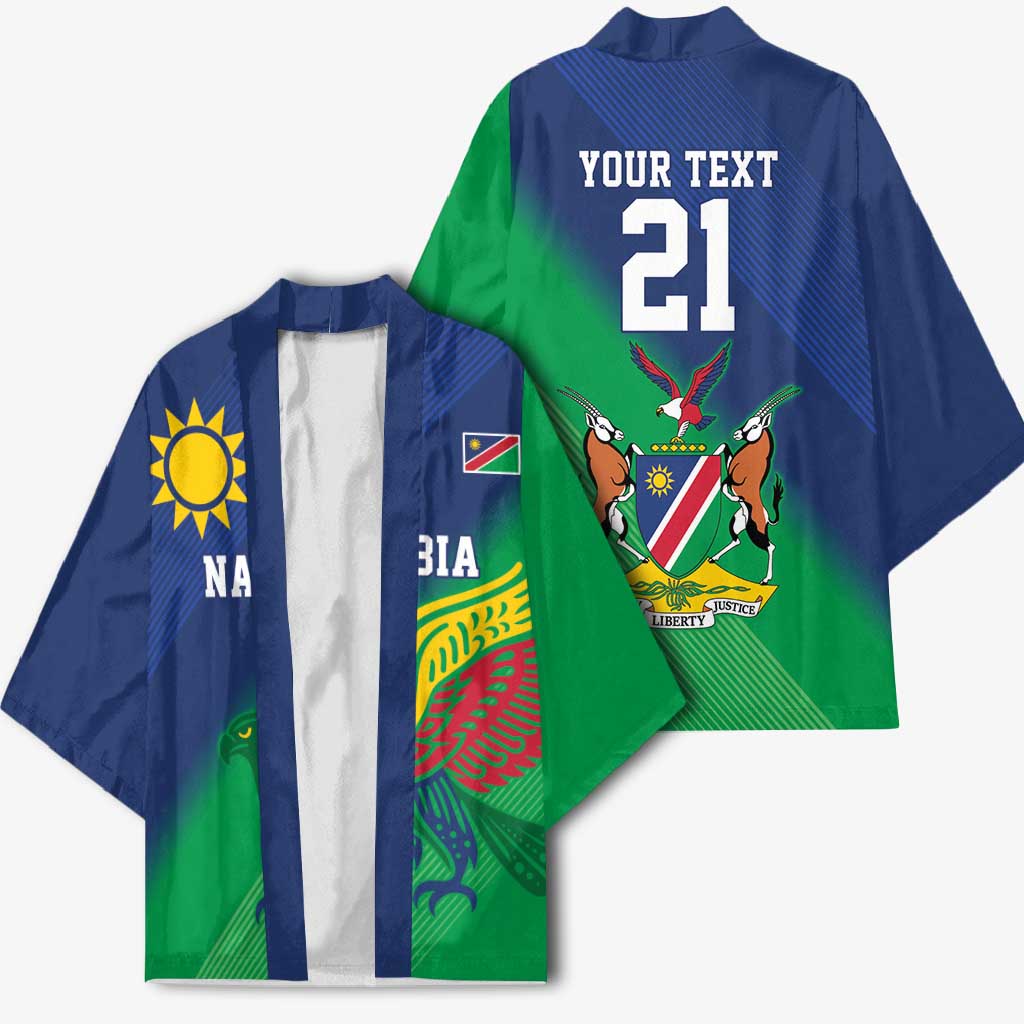 Custom Rugby African Namibia Kimono Welwitschias African Fish Eagle