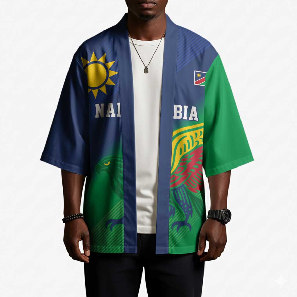 Custom Rugby African Namibia Kimono Welwitschias African Fish Eagle