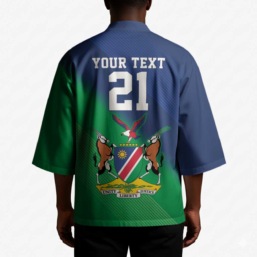 Custom Rugby African Namibia Kimono Welwitschias African Fish Eagle
