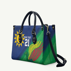 Custom Rugby African Namibia Leather Bag Welwitschias African Fish Eagle