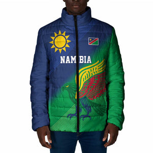 Custom Rugby African Namibia Padded Jacket Welwitschias African Fish Eagle