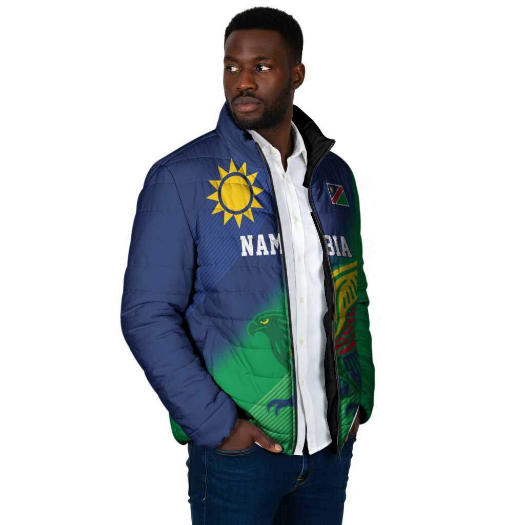 Custom Rugby African Namibia Padded Jacket Welwitschias African Fish Eagle