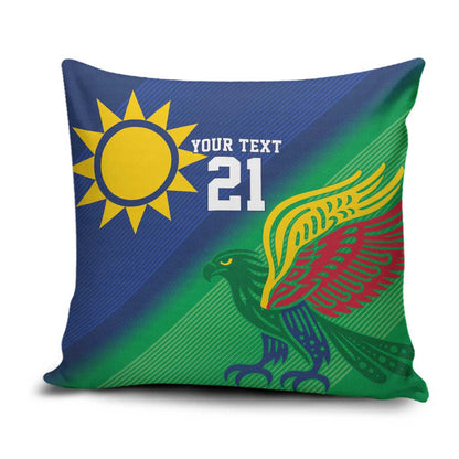 Custom Rugby African Namibia Pillow Cover Welwitschias African Fish Eagle