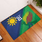 Custom Rugby African Namibia Rubber Doormat Welwitschias African Fish Eagle - African Pride