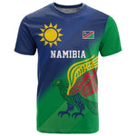 Custom Rugby African Namibia T shirt Welwitschias African Fish Eagle - African Pride