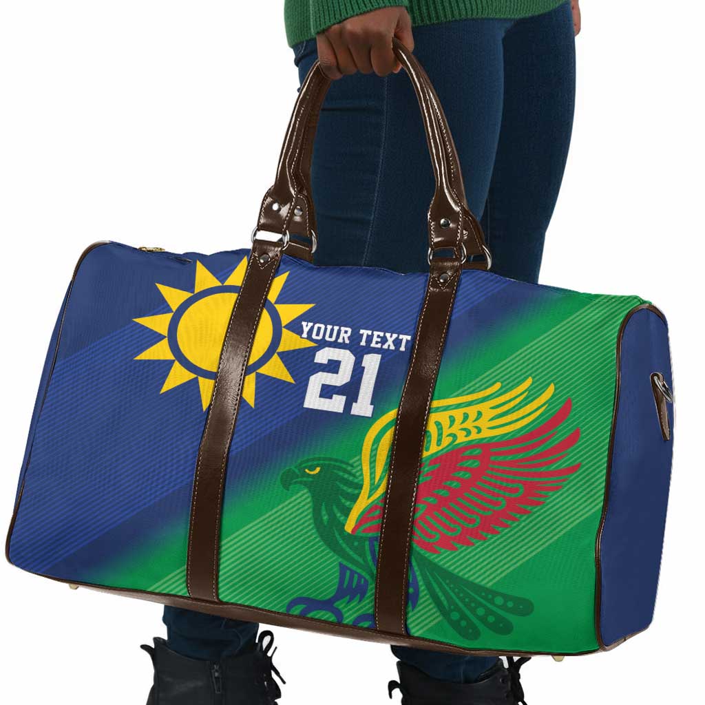 Custom Rugby African Namibia Travel Bag Welwitschias African Fish Eagle