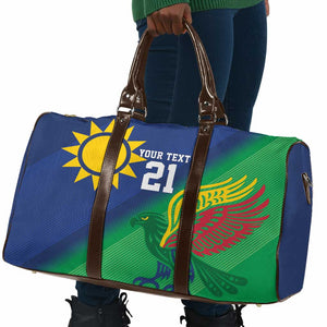 Custom Rugby African Namibia Travel Bag Welwitschias African Fish Eagle