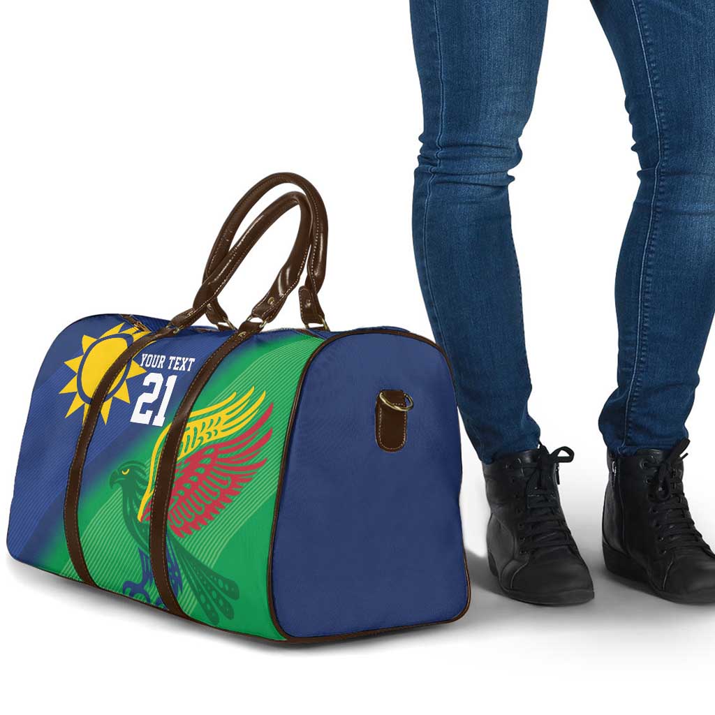 Custom Rugby African Namibia Travel Bag Welwitschias African Fish Eagle