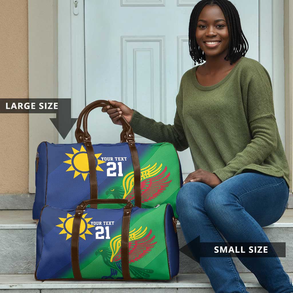 Custom Rugby African Namibia Travel Bag Welwitschias African Fish Eagle