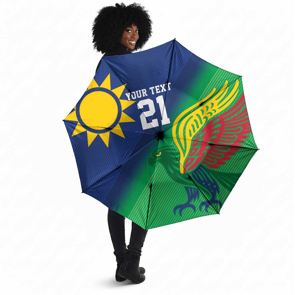 Custom Rugby African Namibia Umbrella Welwitschias African Fish Eagle