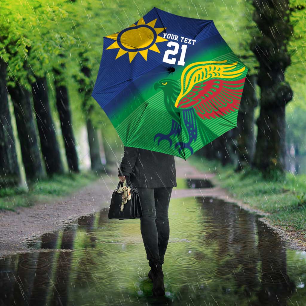 Custom Rugby African Namibia Umbrella Welwitschias African Fish Eagle