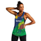 Custom Rugby African Namibia Women Racerback Tank Welwitschias African Fish Eagle - African Pride
