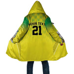 Custom Cricket African Nigeria Cloak Najeriya Yellow Greens Eagle