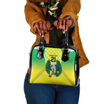 Custom Cricket African Nigeria Shoulder Handbag Najeriya Yellow Greens Eagle - African Pride