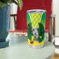 Custom Cricket African Nigeria Tumbler Cup Najeriya Yellow Greens Eagle - African Pride