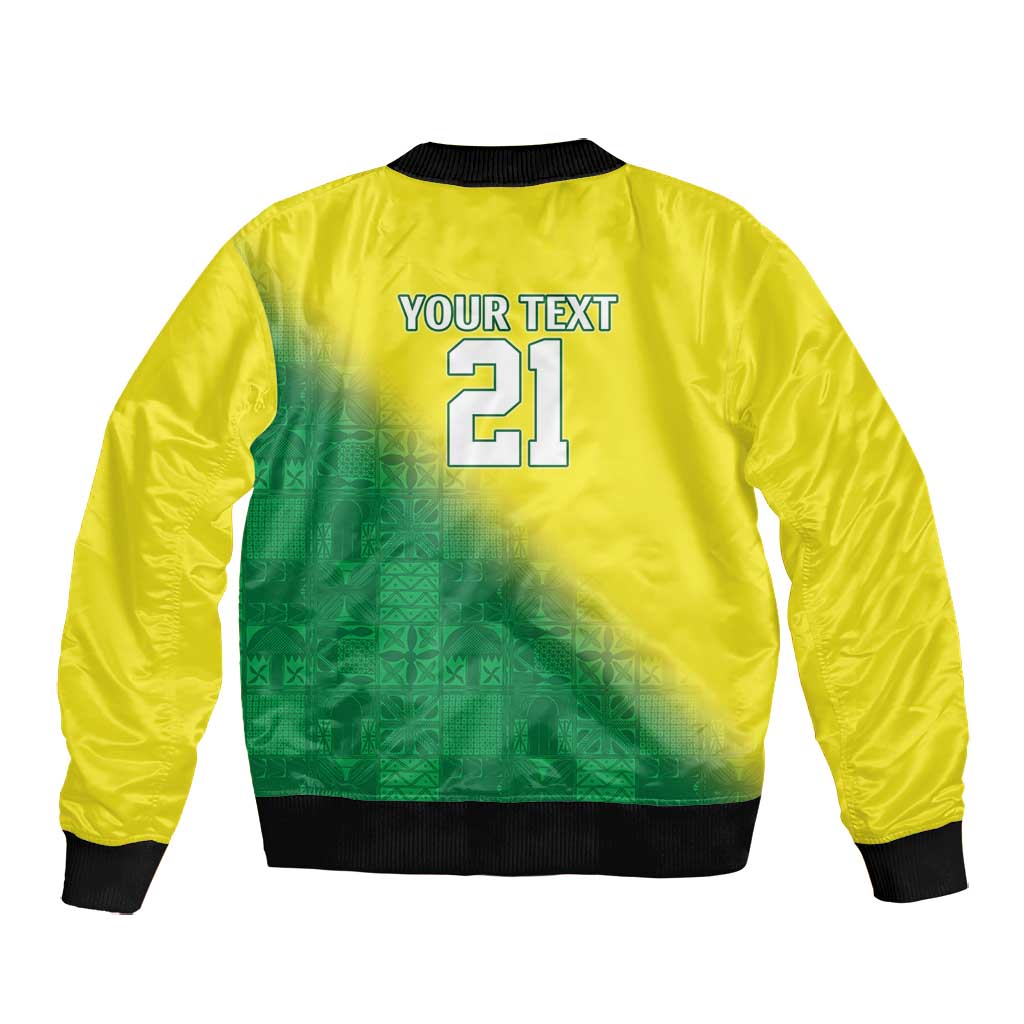 Custom Cricket African Nigeria Bomber Jacket Najeriya Angry Eagle Flag Motif - African Pride