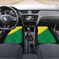 Custom Cricket African Nigeria Car Mats Najeriya Angry Eagle Flag Motif - African Pride