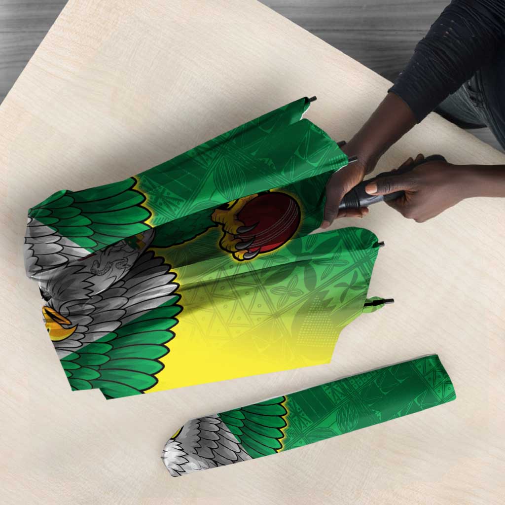 Custom Cricket African Nigeria Umbrella Najeriya Angry Eagle Flag Motif