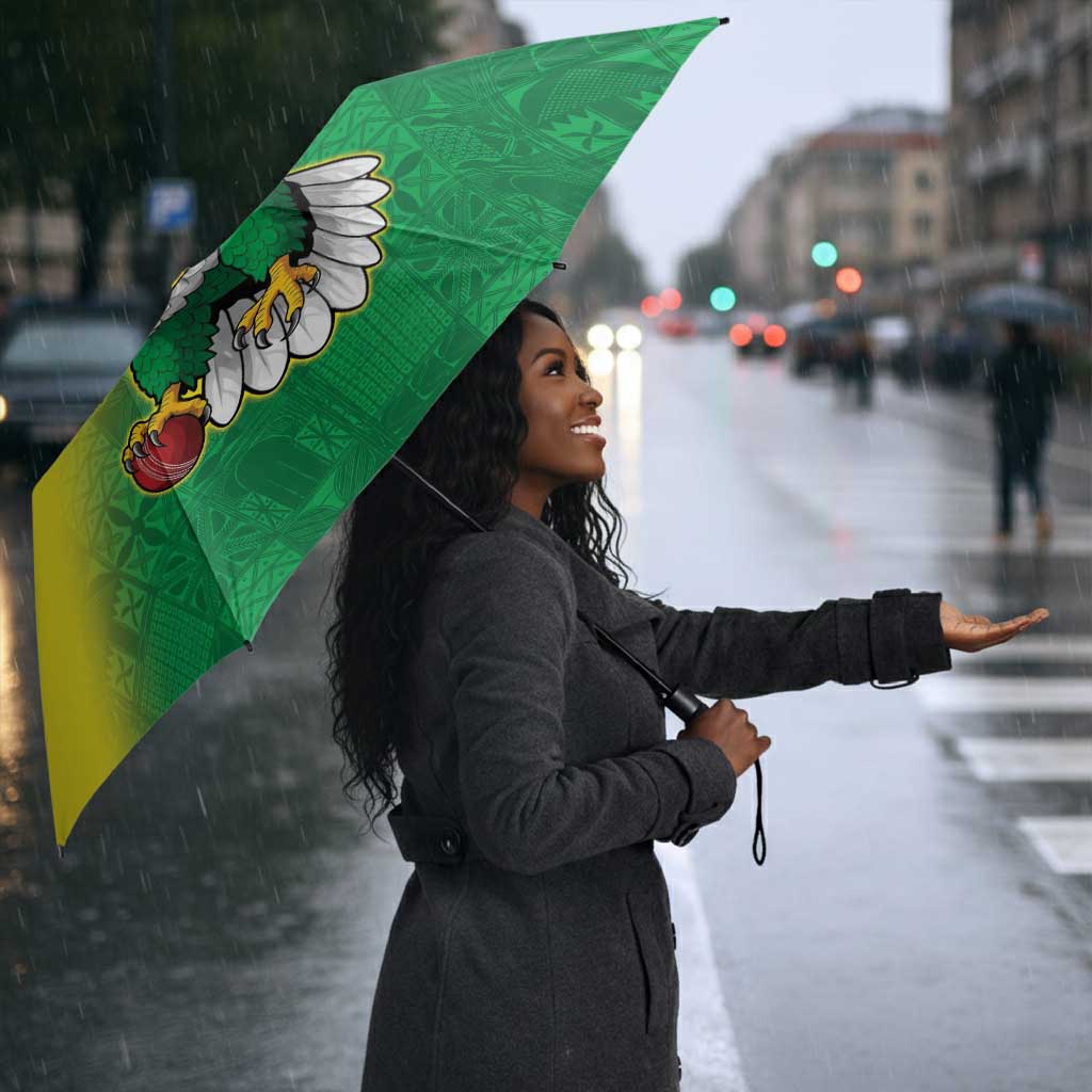 Custom Cricket African Nigeria Umbrella Najeriya Angry Eagle Flag Motif