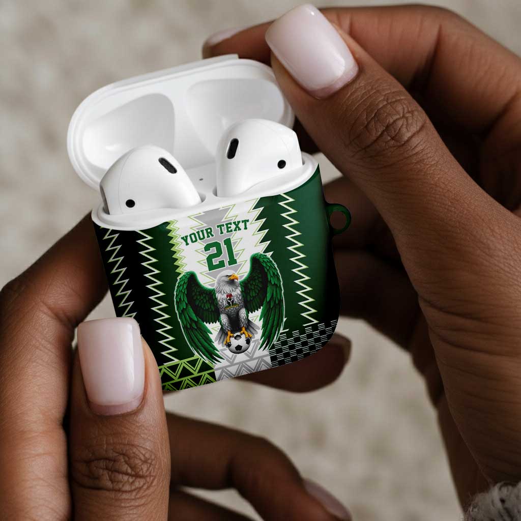 Custom Football African Nigeria AirPods Case Classic 20-21 Home Jersey