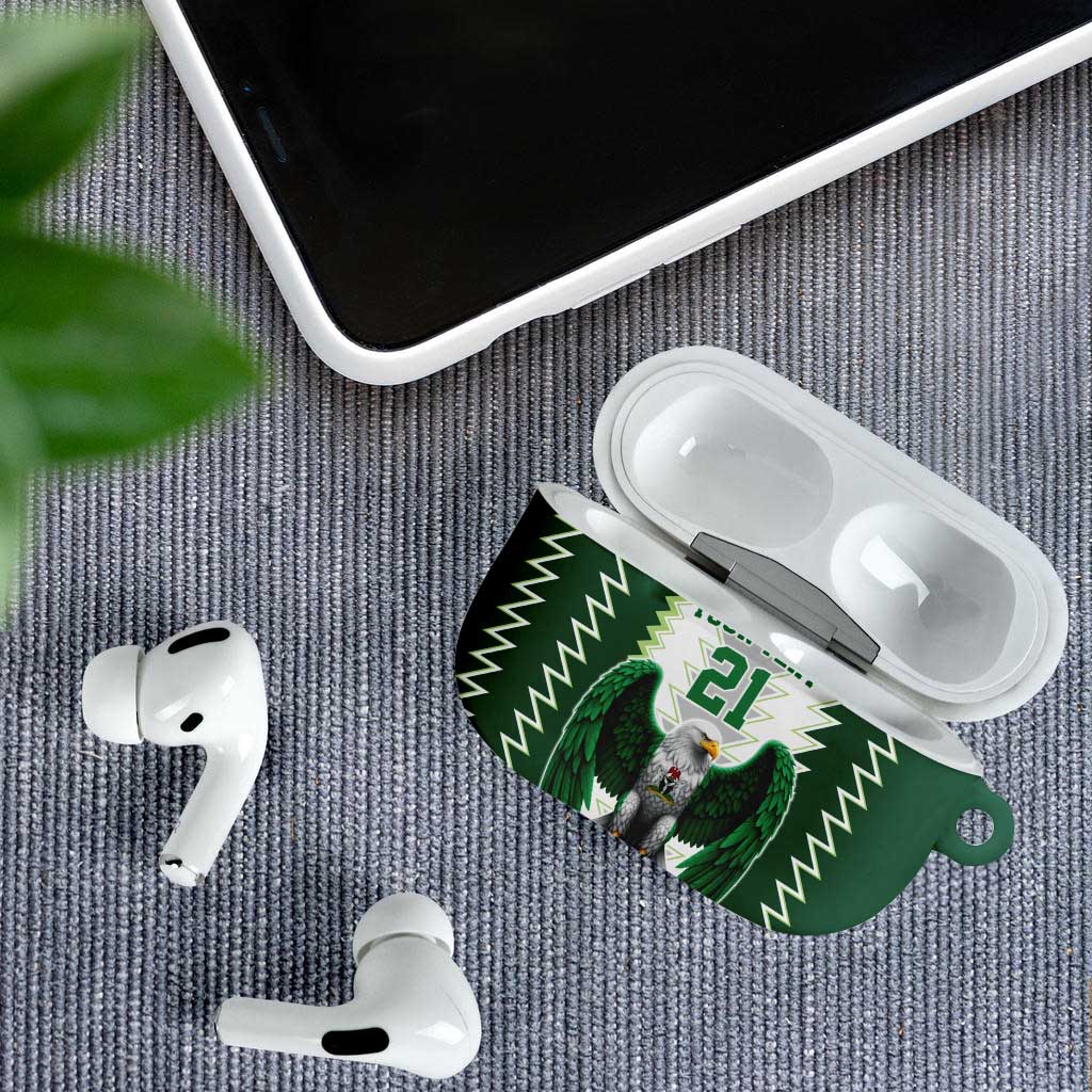 Custom Football African Nigeria AirPods Case Classic 20-21 Home Jersey