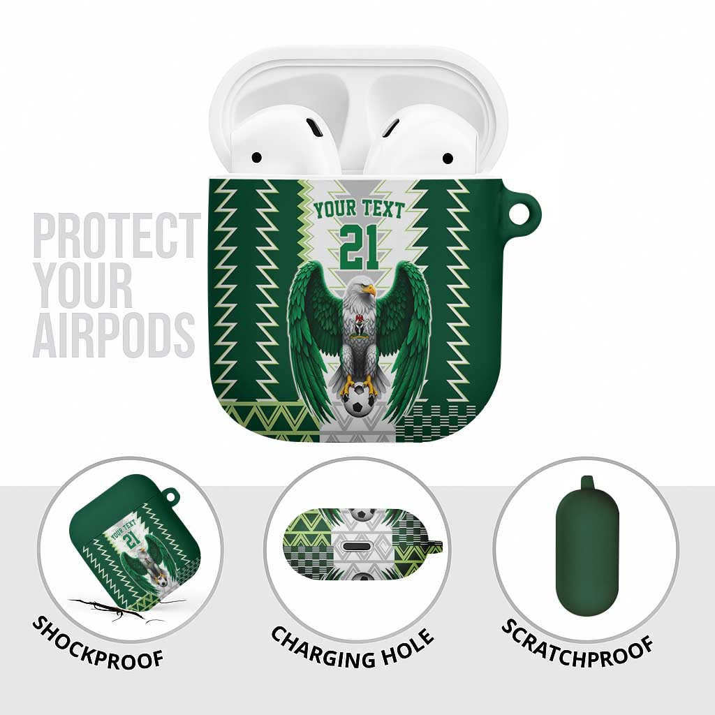 Custom Football African Nigeria AirPods Case Classic 20-21 Home Jersey