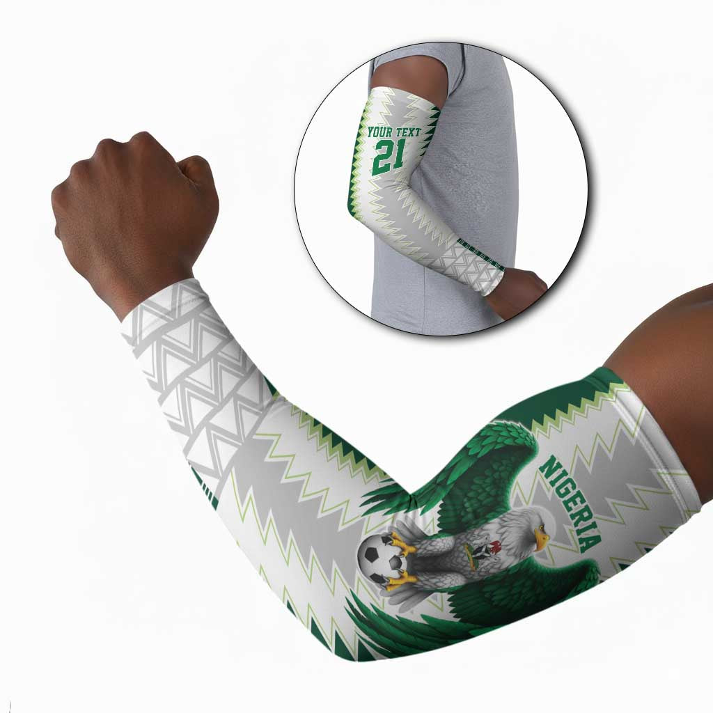 Custom Football African Nigeria Arm Sleeves Classic 20-21 Home Jersey