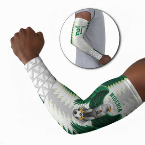 Custom Football African Nigeria Arm Sleeves Classic 20-21 Home Jersey