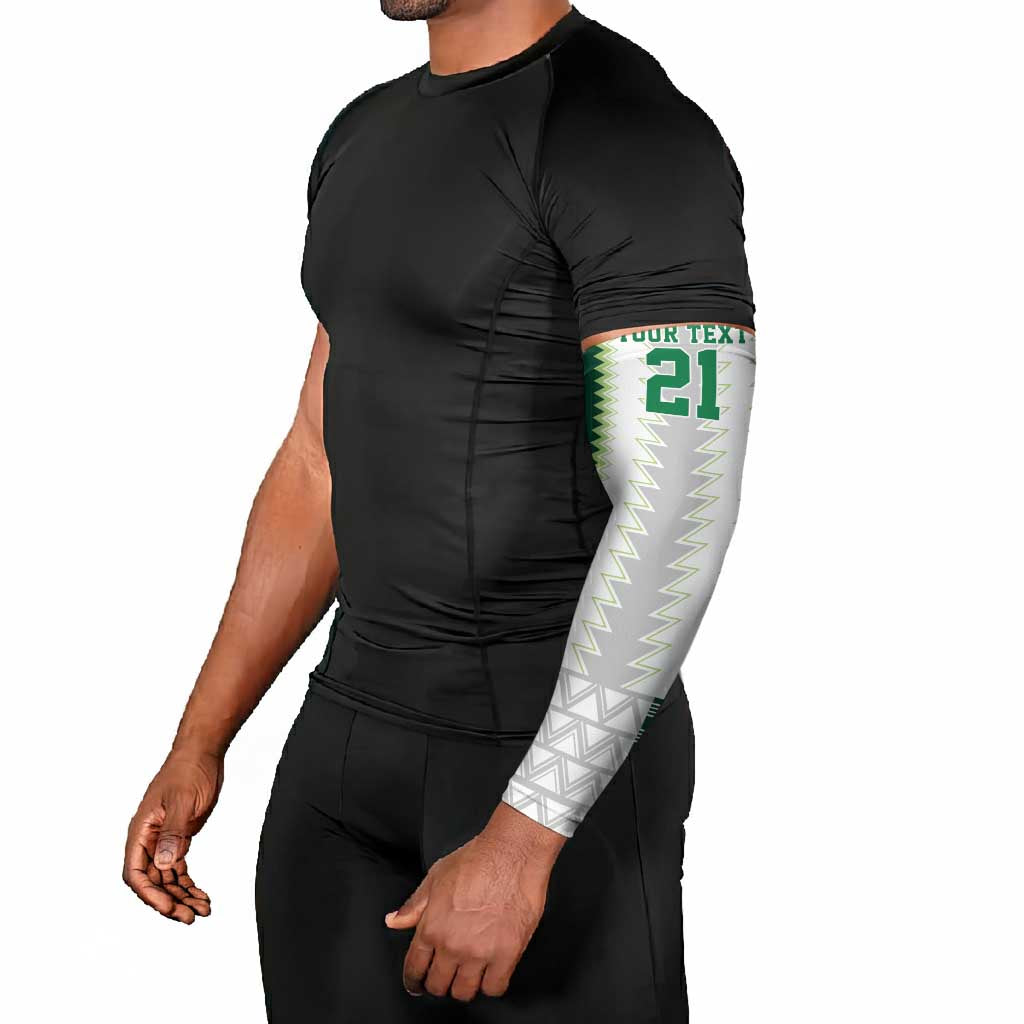 Custom Football African Nigeria Arm Sleeves Classic 20-21 Home Jersey