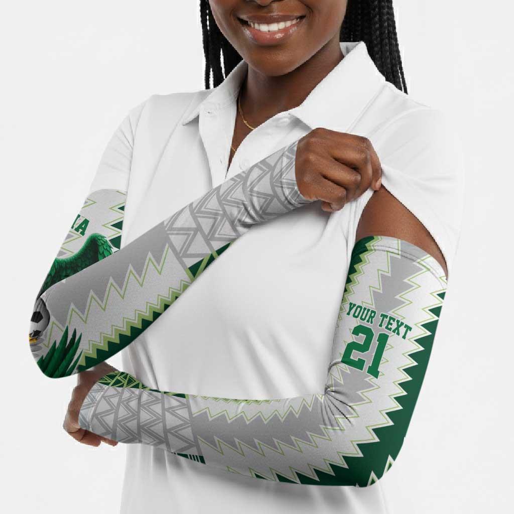 Custom Football African Nigeria Arm Sleeves Classic 20-21 Home Jersey