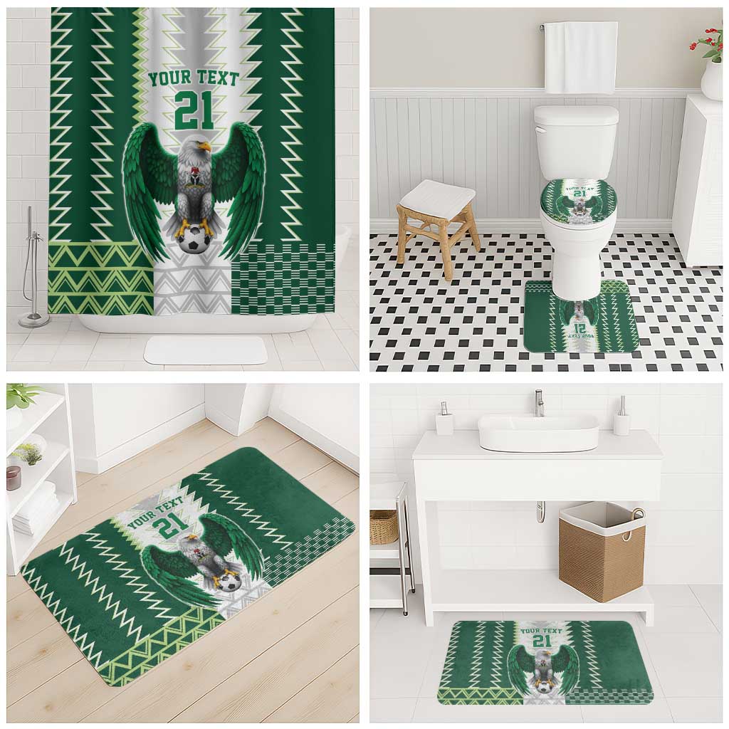 Custom Football African Nigeria Bathroom Set Classic 20-21 Home Jersey