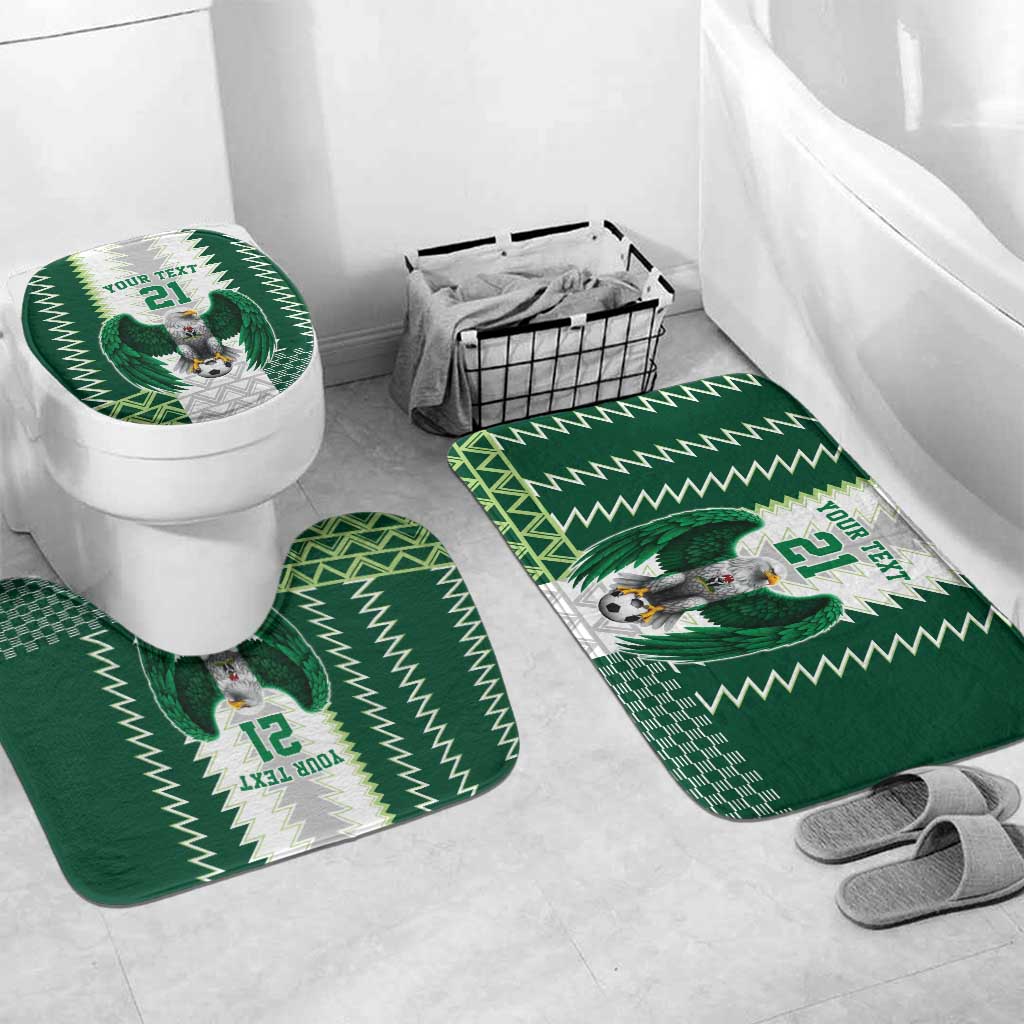 Custom Football African Nigeria Bathroom Set Classic 20-21 Home Jersey
