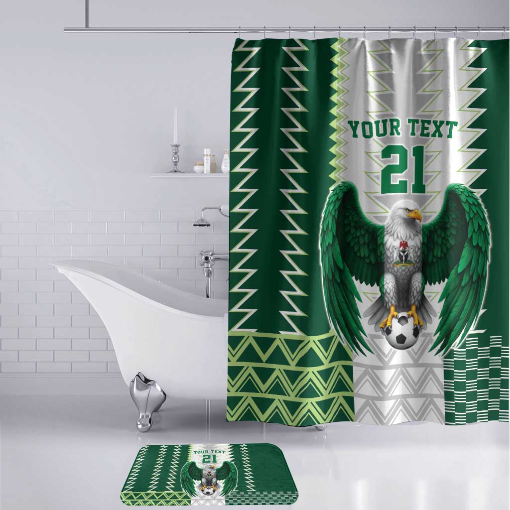 Custom Football African Nigeria Bathroom Set Classic 20-21 Home Jersey